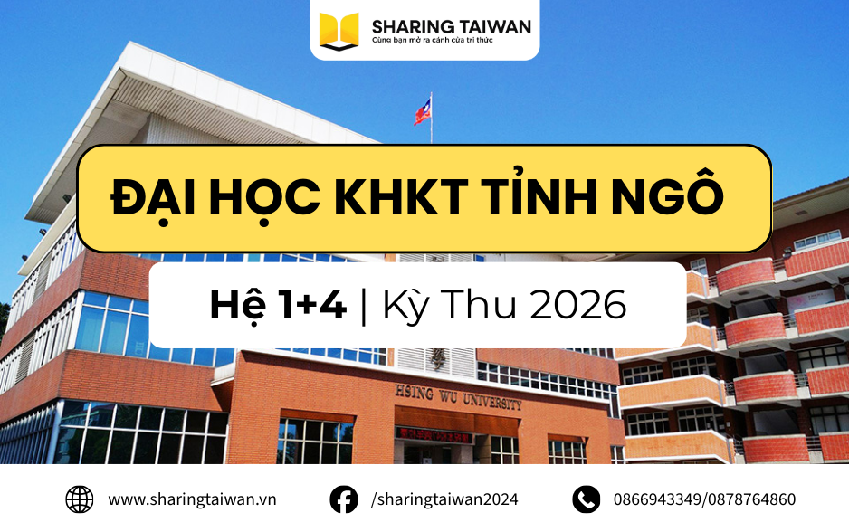 Tuyển Sinh Hệ 1+4 Đại Học KHKT Tỉnh Ngô Kỳ Thu 09/2026